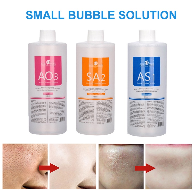 Cairan Hydra Serum Hydra Peel Korea Aqua Dermabrasion Oxygen Spray AS1 SA2 AO3