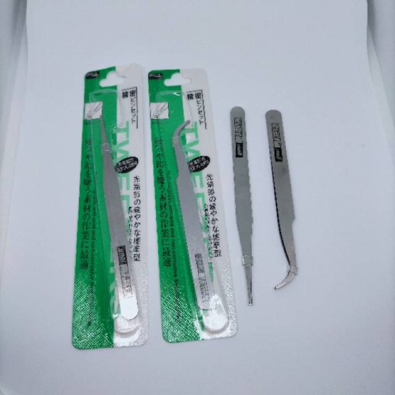 PINSET / TWEEZER VETUS , LAIWANG , GOOI  for EYELASH EXTENSION , SAMBUNG BULU MATA, LASH LIFT