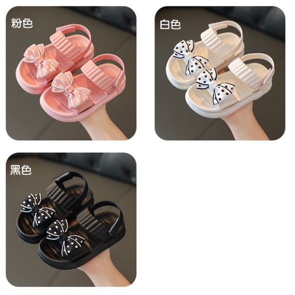 Sandal Anak Perempuan Import PITA POLKADOT JH - 1032 IMPORT NYAMAN EMPUK