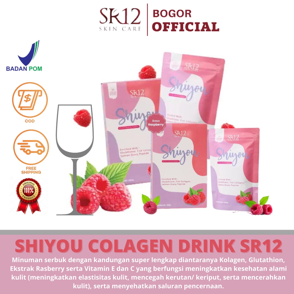 

Sr12 Herbal Shiyou Drink Sr12/ Minuman Colagen / Minuman Serbuk Kolagen/ Colagen Sr12 / Minuman Untuk Kulit Putih