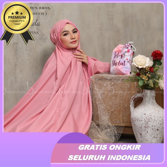 Mukena Dewasa Katun Premium Jumbo Terbaru 2022 Bordir Mewah Mungkena Rayon Adem Mukenah Bali Katun J