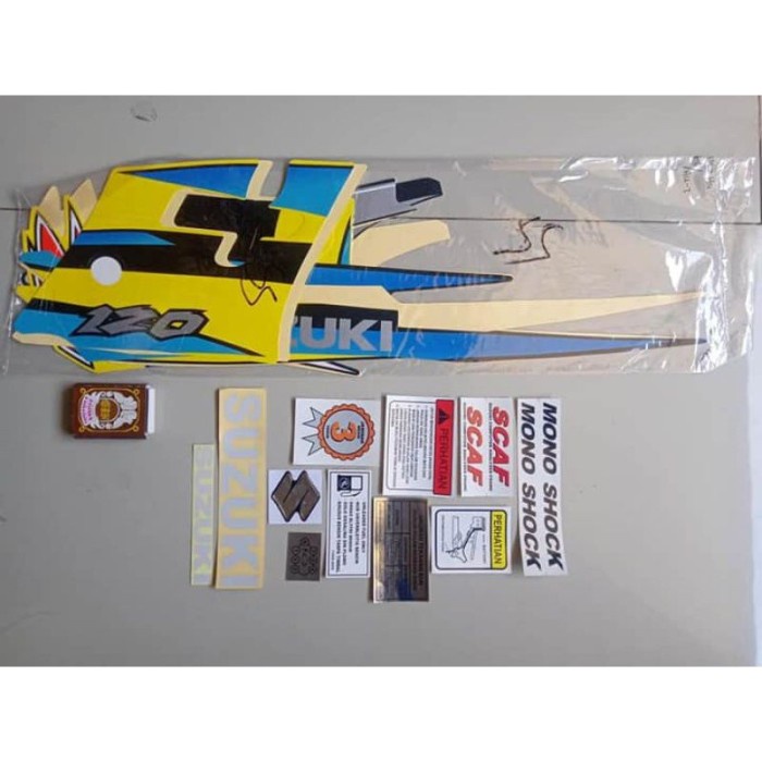 

STRIPPING SATRIA HIU KUNING HITAM