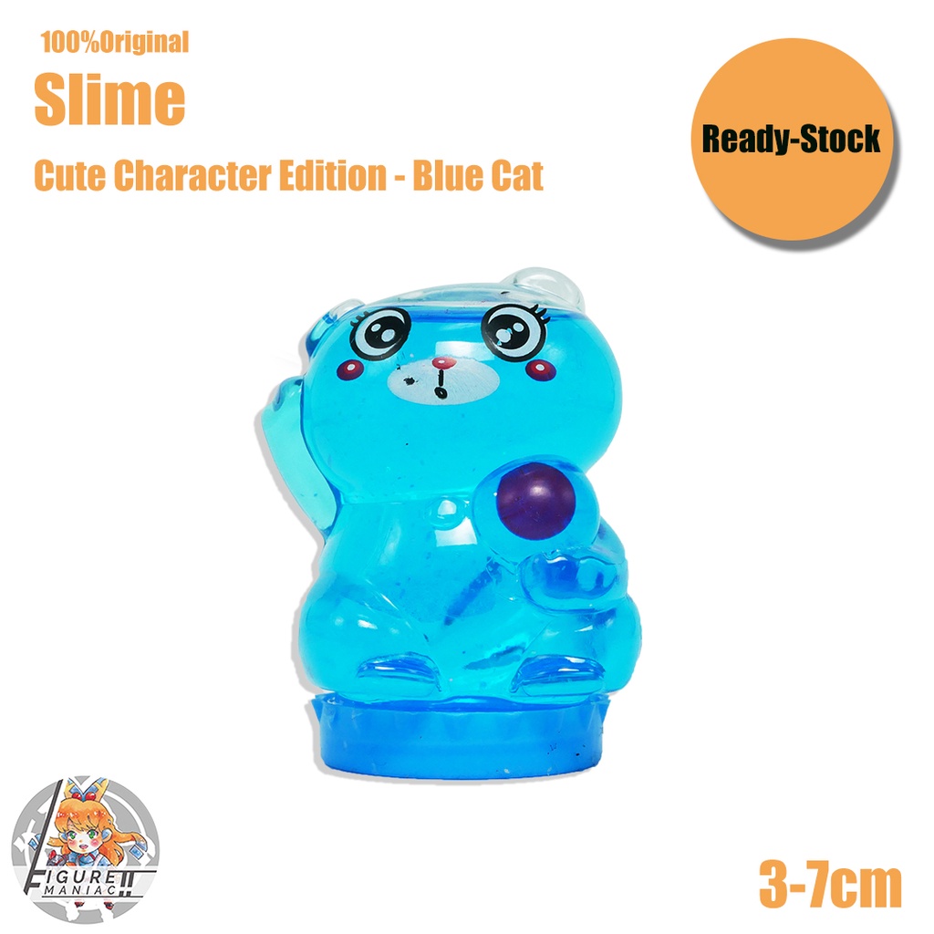 Mainan Anak - Slime MINI CAT Edition Import Premium Slime Lucu Cute Slime Aman Crystal Mud Galaxy Mud