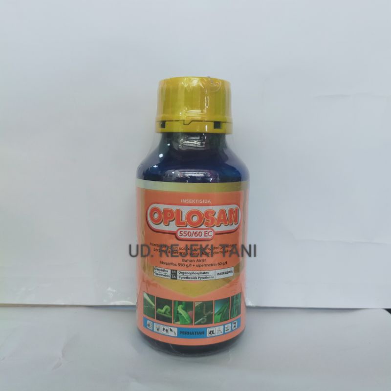 Insektisida pembasmi hama ulat dan walang sangit OPLOSAN 550/60 EC 400 ml