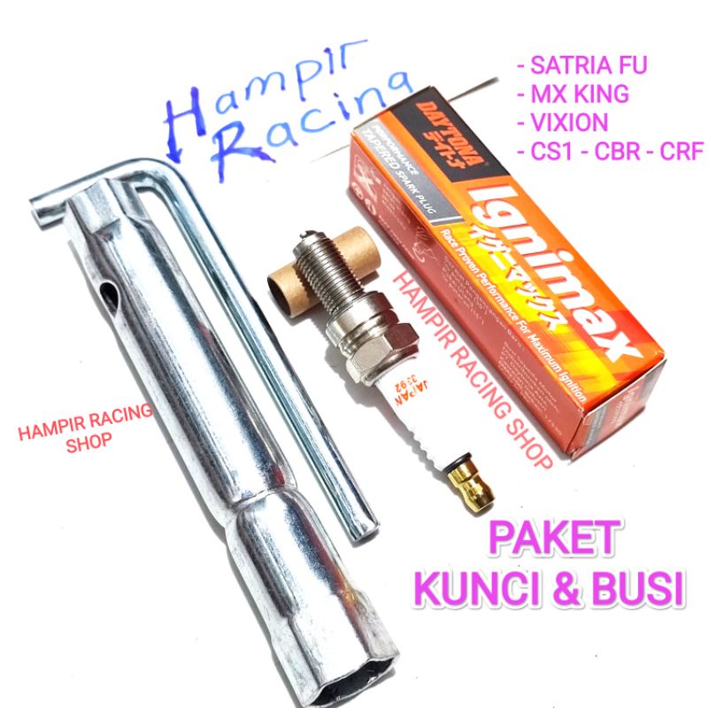 KUNCI BUSI SATRIA FU DAN BUSI DAYTONA SATRIA FU KUNCI BUSI FU BUSI DAYTONA IGNIMAX SATRIA FU 150