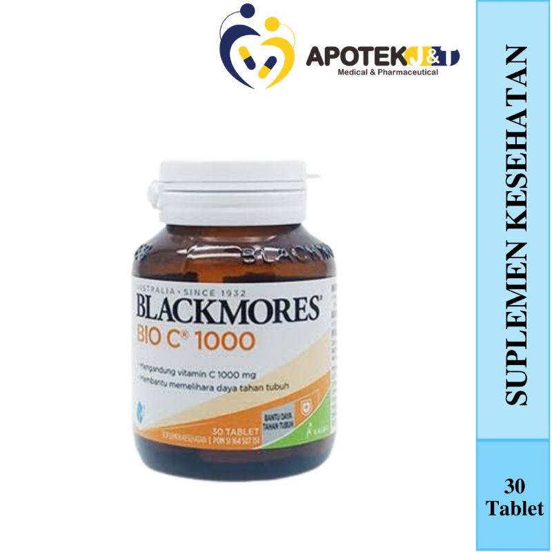 Blackmores Bio C 1000mg isi 30 Tablet / Vitamin C / Suplemen / Covid / Corona / Daya Tahan Tubuh