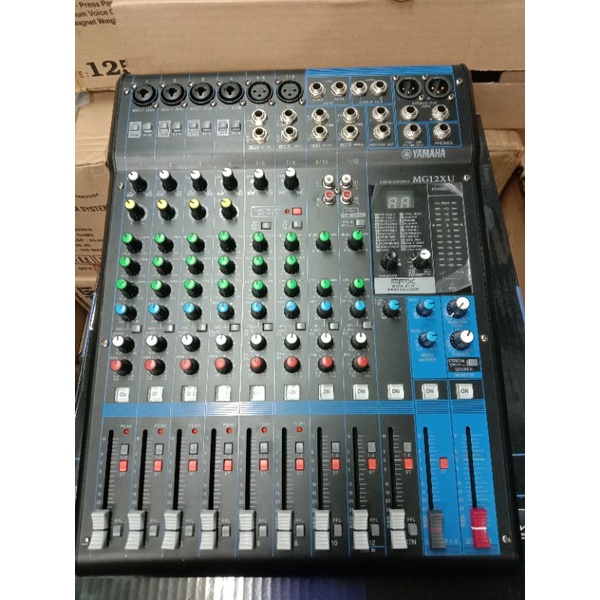 MIXER YAMAHA MG 12XU ( made in indonesia second)