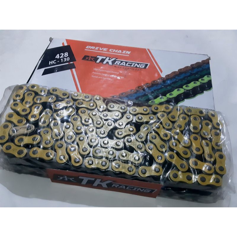 RANTAI SSS TK COLOUR SERIES 428 140L CB150R  TIGER MEGAPRO VIXION SATRIAFU JUPITER SUPRA