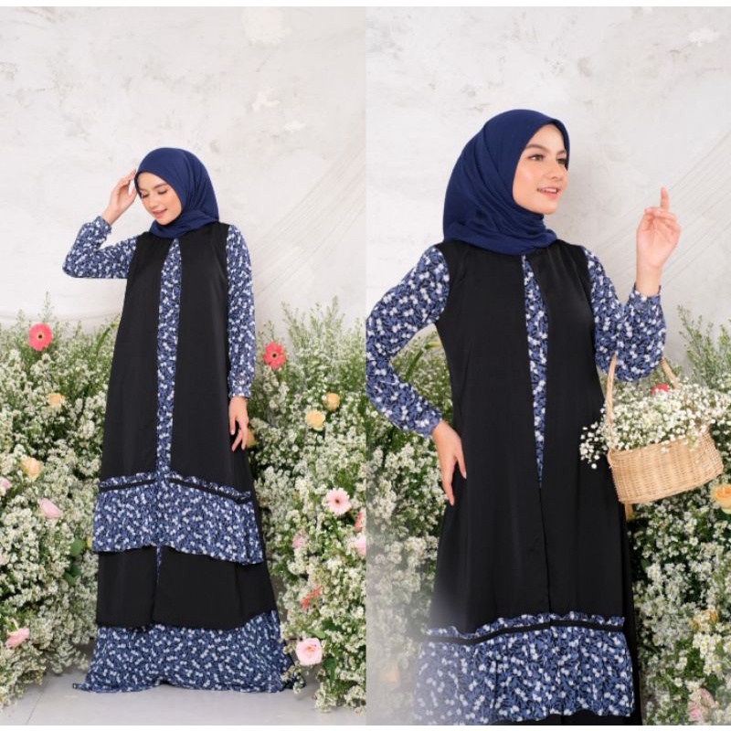 NAZRA DRESS BLACK KAZANAA.ID ORIGINAL