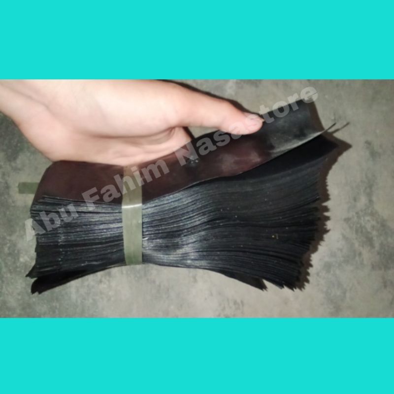 Polybag tanaman ukuran 10 x 15 isi 100biji/polybag 10 x 15