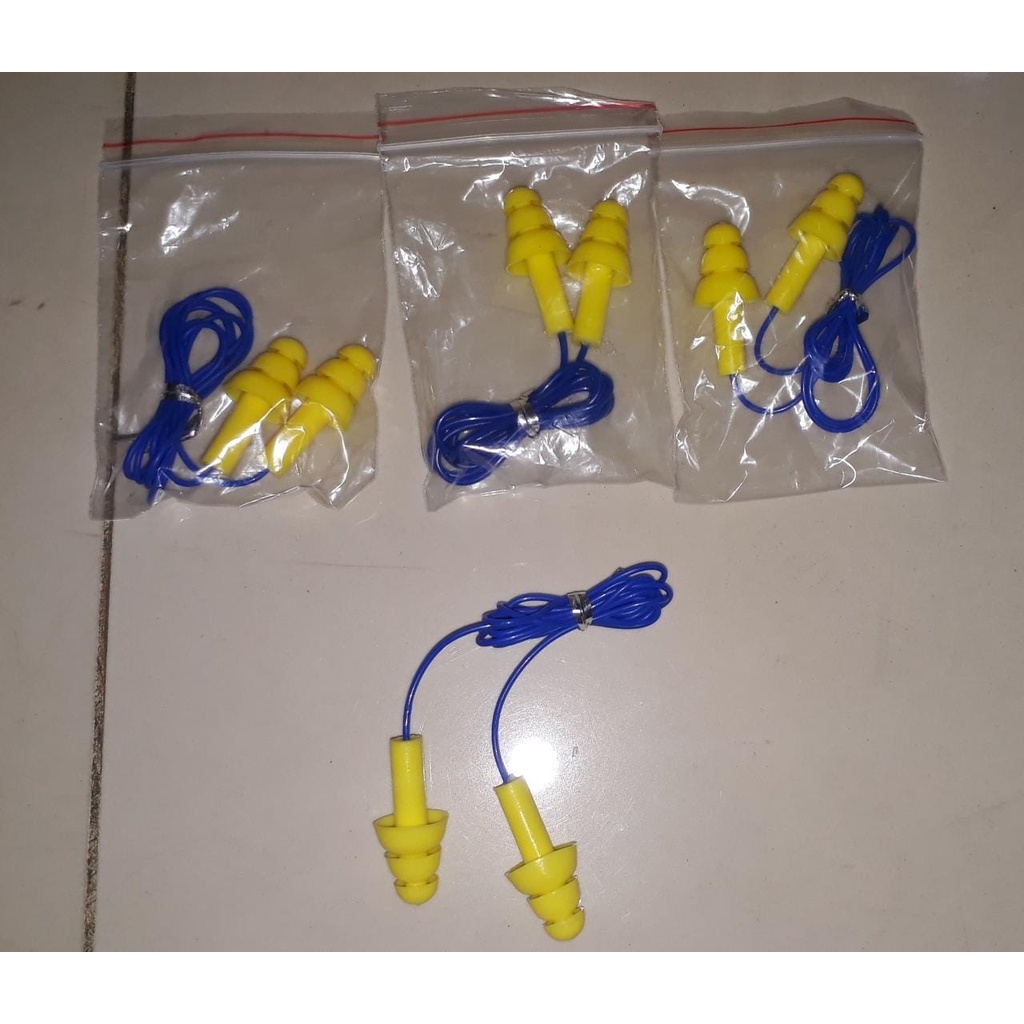 Ear Plug Earplug Ultrafit Penutup Telinga Silikon Penutup Safety Ear Plug Penyumbat Telinga