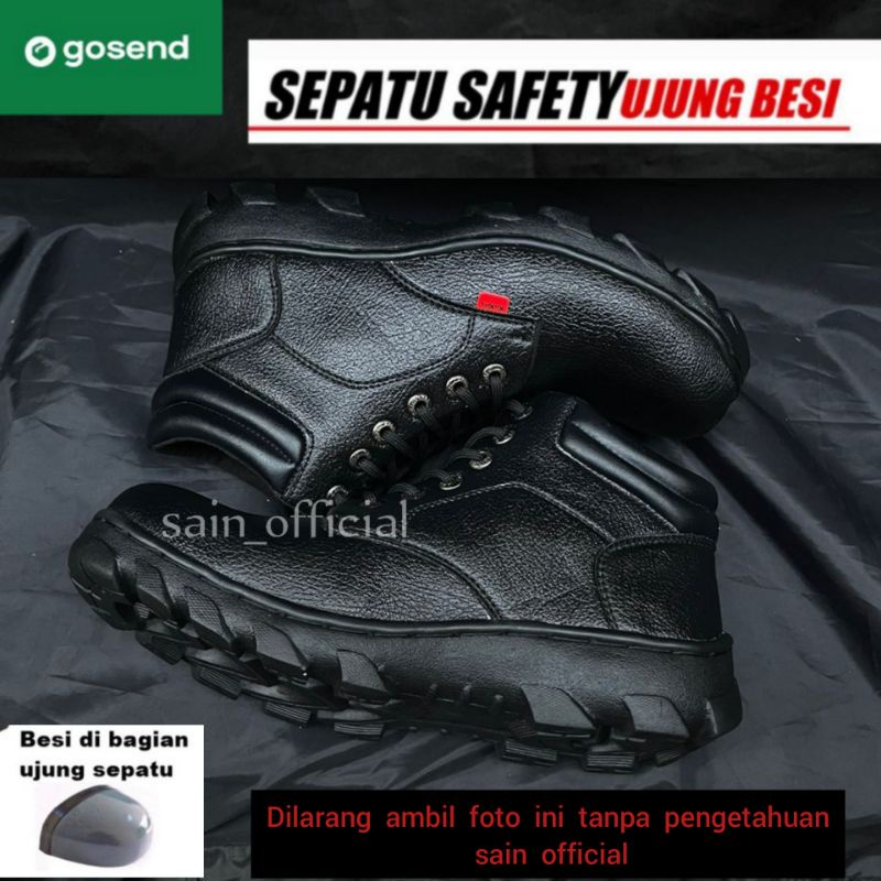 Sepatu Safety Pria/Sepatu Boot Pria Sepatu Boots Safety Kerja/Sepatu Safety Pria Termurah