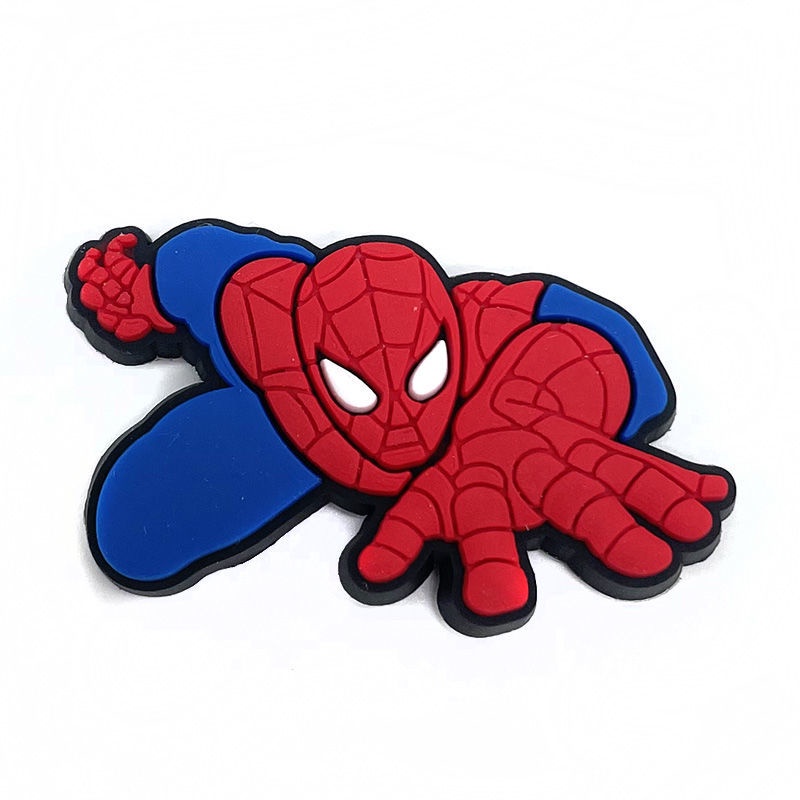 13 Pcs Spider-Man DIY Cros Jibitz Charming Shoes,Gelangan Aksesoris,Hadiahpesta | Jibitz Untuk Cros