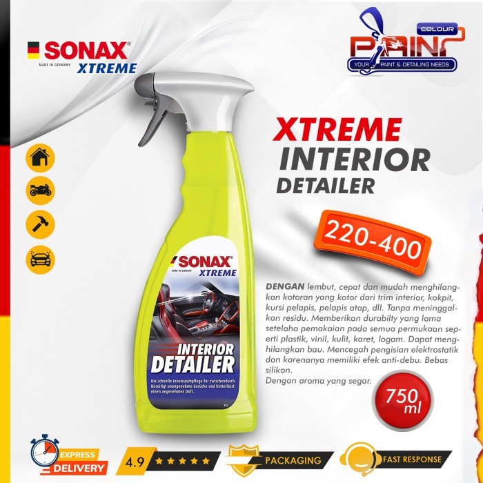 SONAX Xtreme INTERIOR DETAILER 220-400 750ml Pembersih Interior Mobil