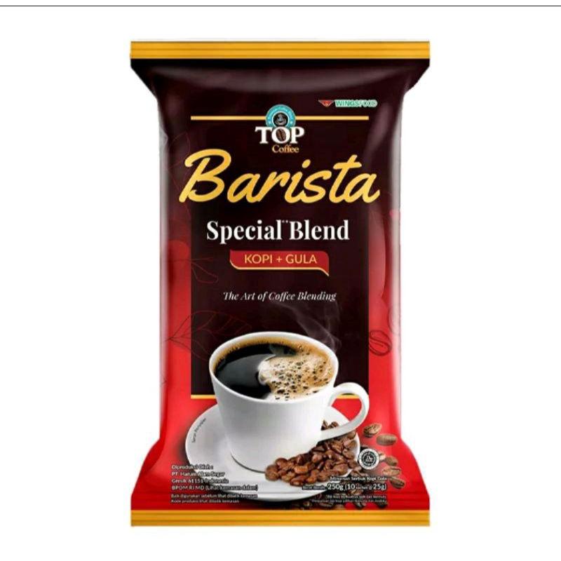 

4 pack 36 pcs TOP KOPI BARISTA SPECIAL BRAND 9 X 25 gram - KBJ