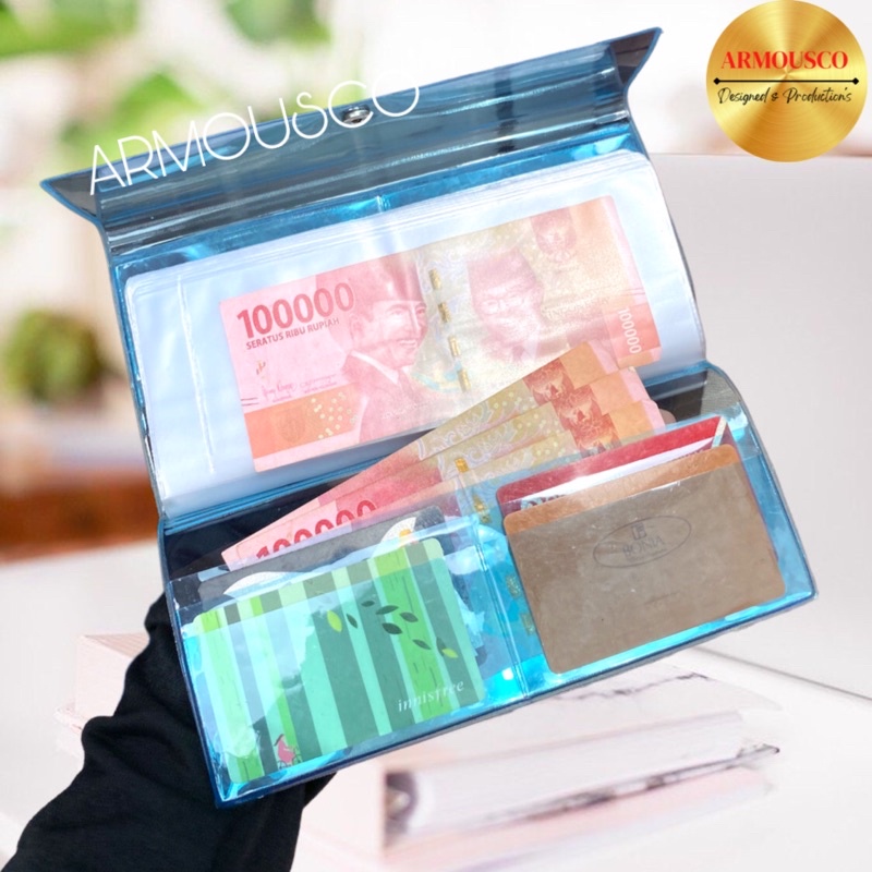 HAZEL DOMPET DISIPLIN KEUANGAN BULANAN 32SLOT / DOMPET ORGANIZER KEUANGAN