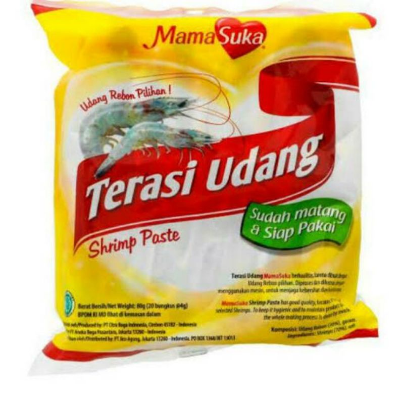 

Terasi Udang Asli Mamasuka isi 20 sachet