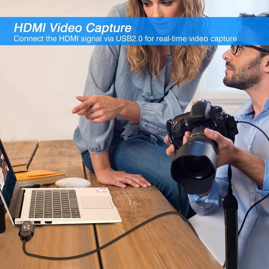 【LIPI】Mini Video Card Capture Grabber Multimedia HD Video Cards Support 4K Input USB