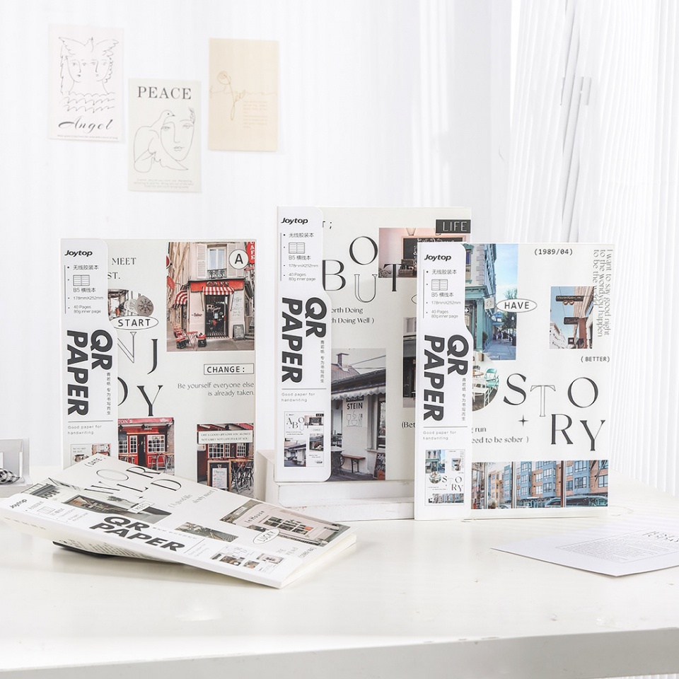 

Story About The World Ruled Notebook B5