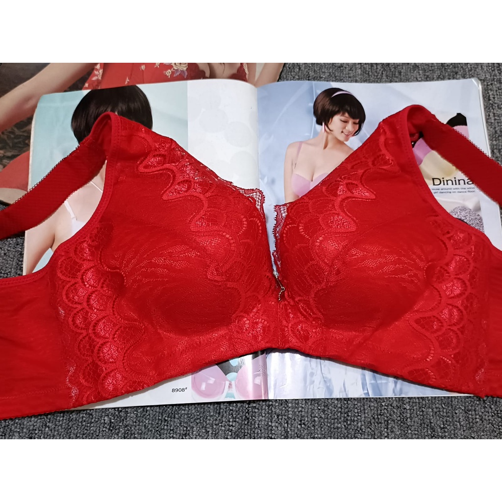 BRA / BH WANITA BW-5211 TIDAK ADA KAWAT BUSA TEBAL SIZE 34-38