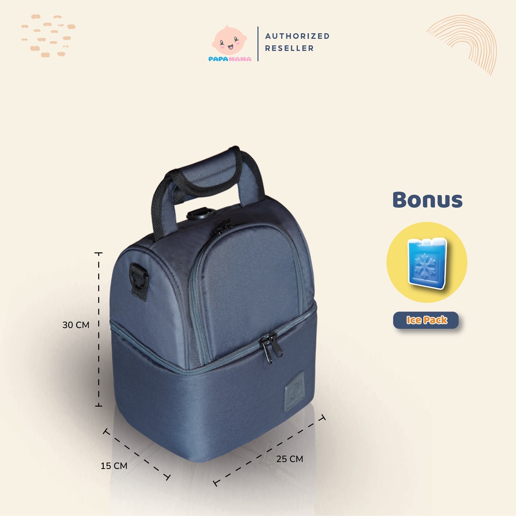 Papamama Onel 3001 Cooler Bag 3in1 Tas Perlengkapan Bayi dan Ibu