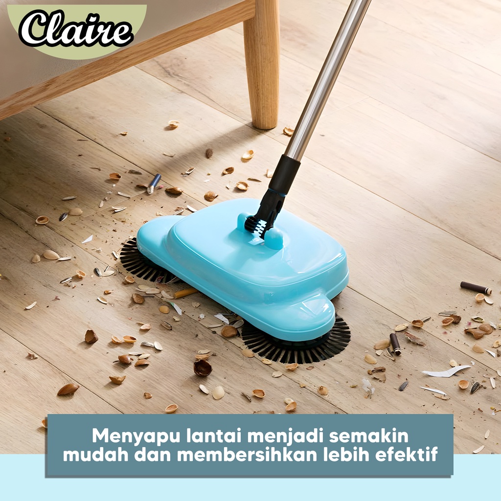 Sapu 3in1 / Sapu Praktis Mudah Digunakan / Vacum Cleaner Pembersih Lantai Efektif