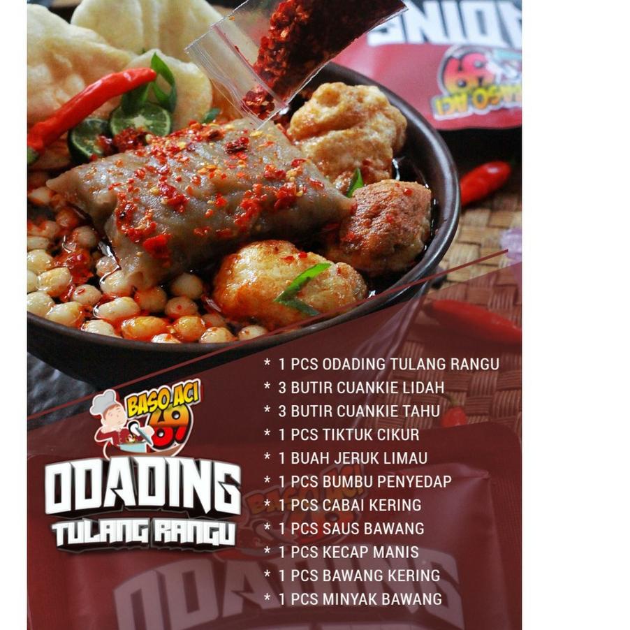 

5.5 COD Baso aci 69 Tulang Rangu Original Geprek Hejo Mie Ayam