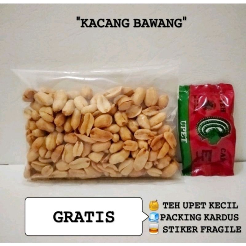 

Kacang Bawang Oleh Oleh Khas Cirebon 500gram GRATIS terasi ENAK