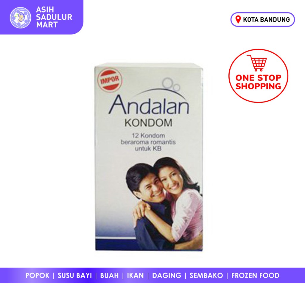 Andalan Kondom 12pcs KB Alat Kontrapersi Promo Murah Bandung