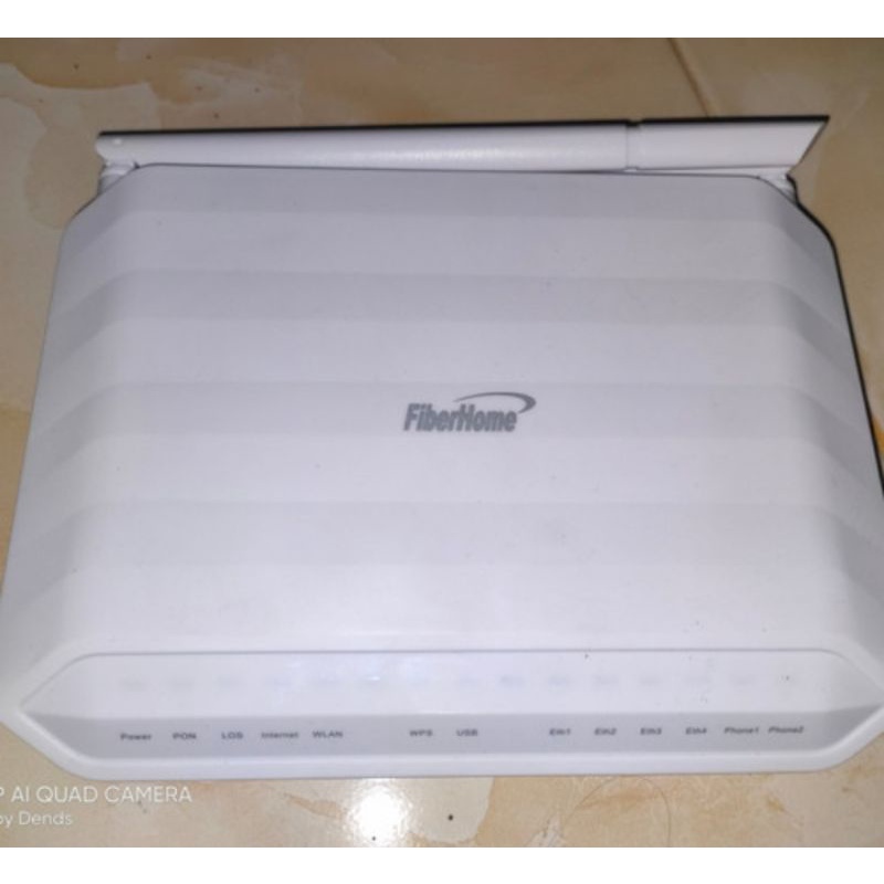 MODEM /ROUTER FIBERHOME HG6243C + ADAPTOR