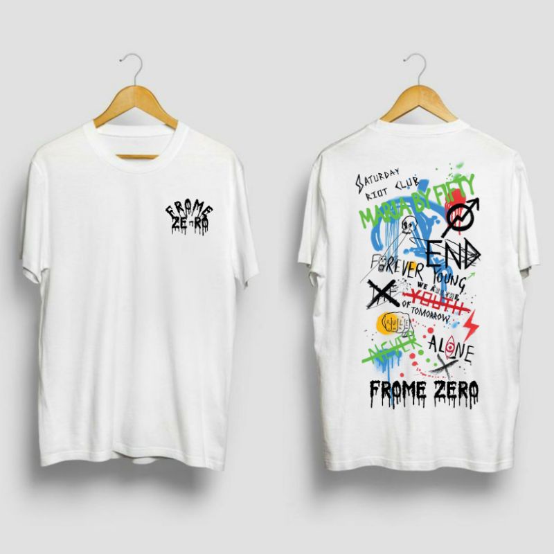 [Oversize] kaos pria Oversize T-shirt  Best Seller KARUNG JANTAN "zero"