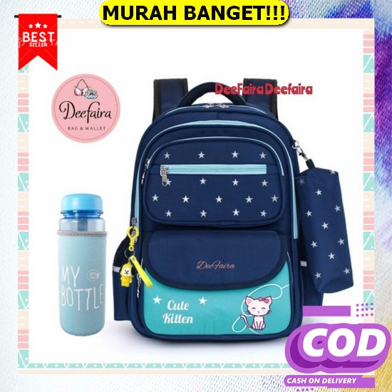 Tas Ransel Anak Perempuan Sekolah Sd Style Wanita Viral 2022 Tebal Cowok Backpack Remaja Sma Aesthet