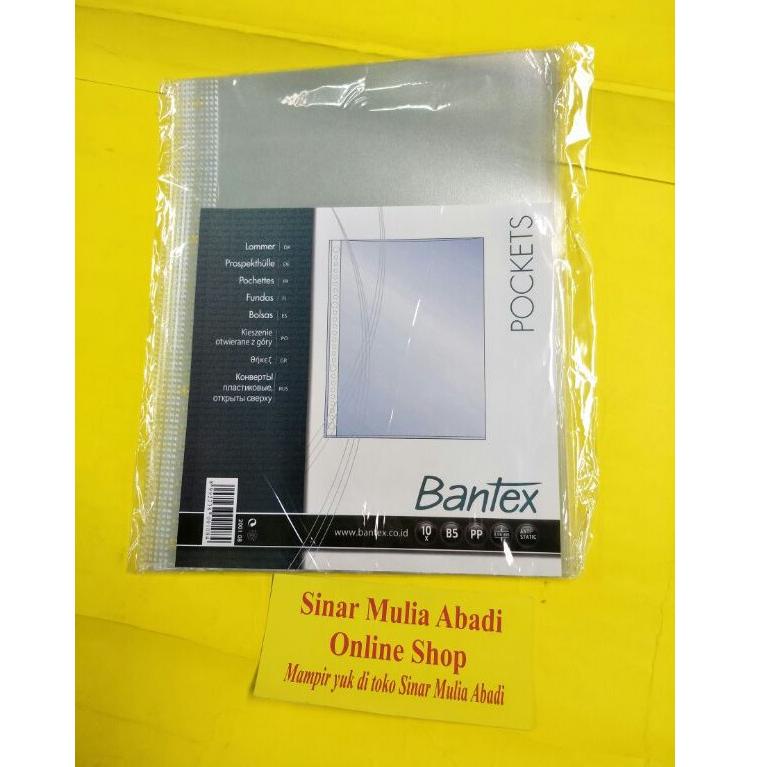 

[T[25 ♫♪] Kantong Pocket Binder Note Varian A5 dan B5 Plastik Loose Leaf / pak isi 10 lembar-murah