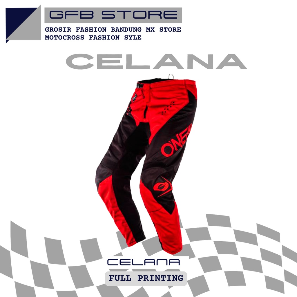 Jersey set motocross 3D | celana cross | Jersey trail