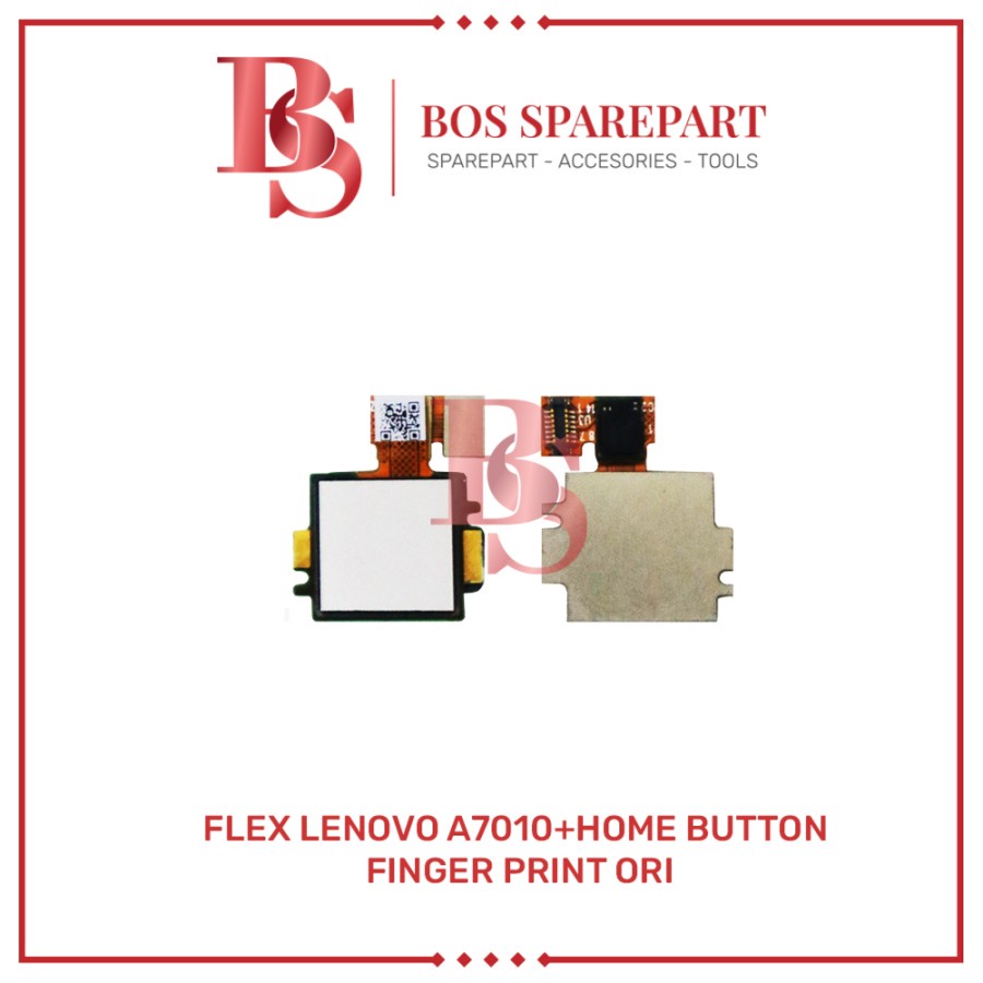 FLEXIBEL LENOVO A7010 + HOME BUTTON FINGER PRINT ORI