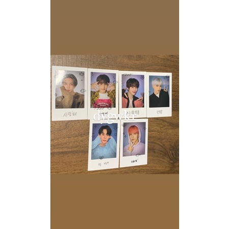 POLAROID NCT 127 WELCOME TO MY CITY MERCH