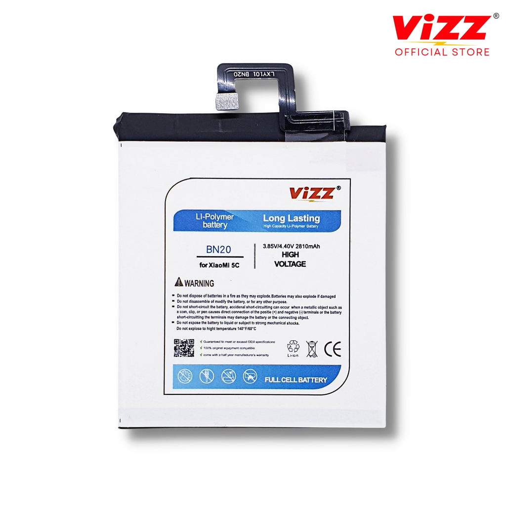 VIZZ Baterai Xiaomi BN20 Batre Mi 5C / Mi5C