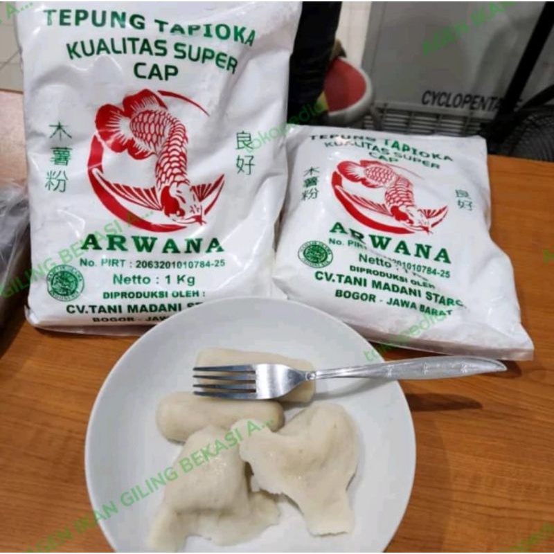 

Tepung Tepioka Sagu Tani Super Cap Arwana Kemasan 1 KG