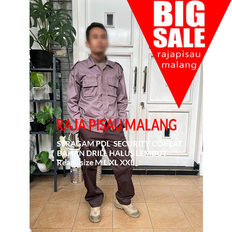 RPM Baju Seragam Satpam Security Terbaru PDL SATU Bahan Drill Premium TERBARU
