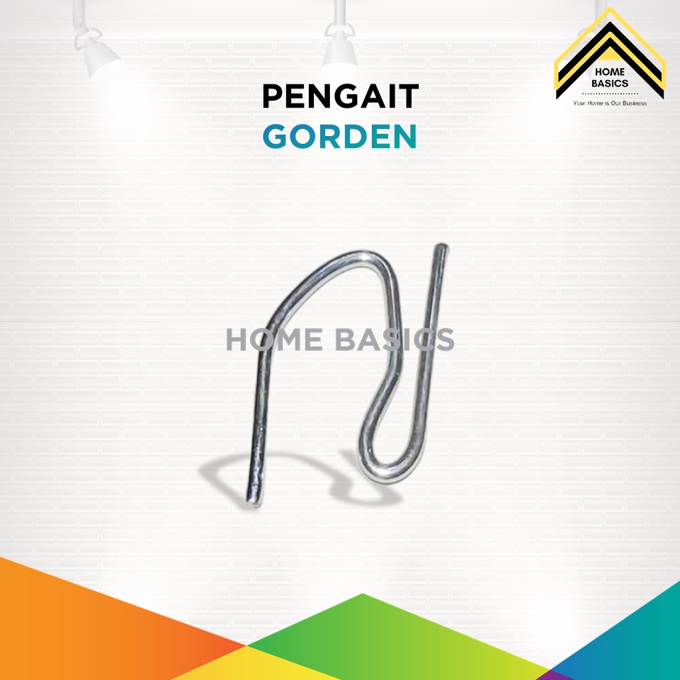 Pengait Gorden / Kawat S Gorden / Cantolan Gorden
