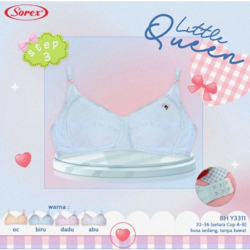 Sorex Miniset Bra Step 3 Y3311 - BH Remaja Perempuan