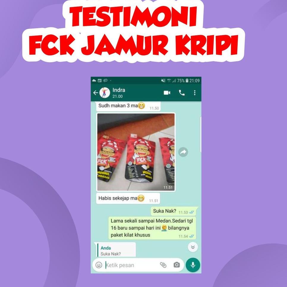 

あ JAMUR CRISPY FCK / RASA ORIGINAL / SNACK JAMUR / CAMILAN GURIH / FCK CRISPY / SEBLAK INSTAN TOPING ュ