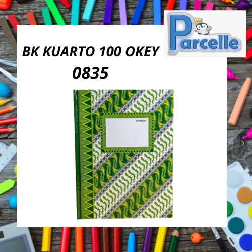 

BUKU TULIS KUARTO OKEY HARD COVER ISI 100 0835