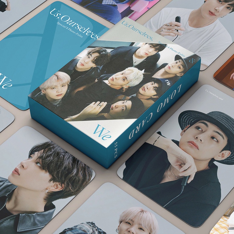 55pcs /box BTS Photocard Ourselves WE Album LOMO Card Postcard In Stock New Arrival LY