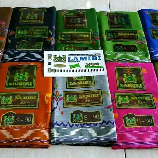 {FamilyStore} Sarung Lamiri Asli - Hijau Limited