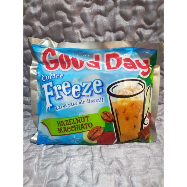 

good day coffee freeze hazelnut macchiato isi 10sachet @30g