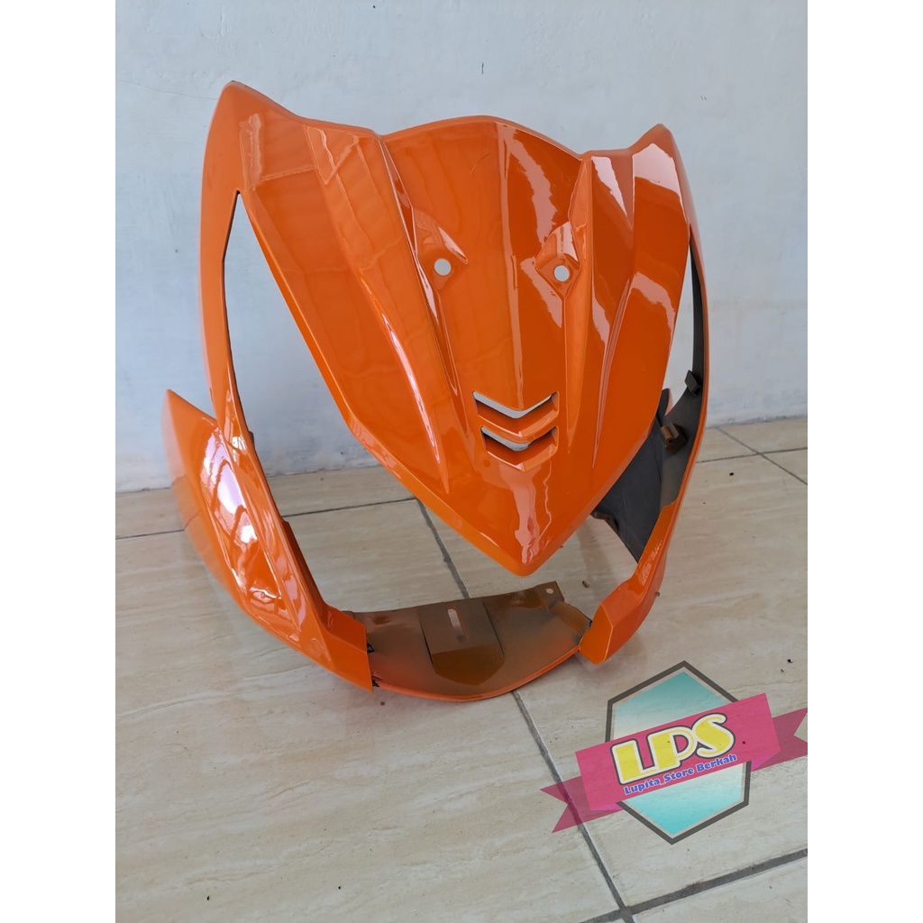 Cover Tameng Body Depan BEAT FI 2013 - 2016 Warna Oren Termurah