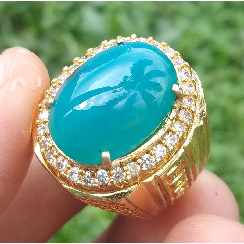 CINCIN BATU BACAN DOKO MIJIKO KRISTAL ASLI NATURAL