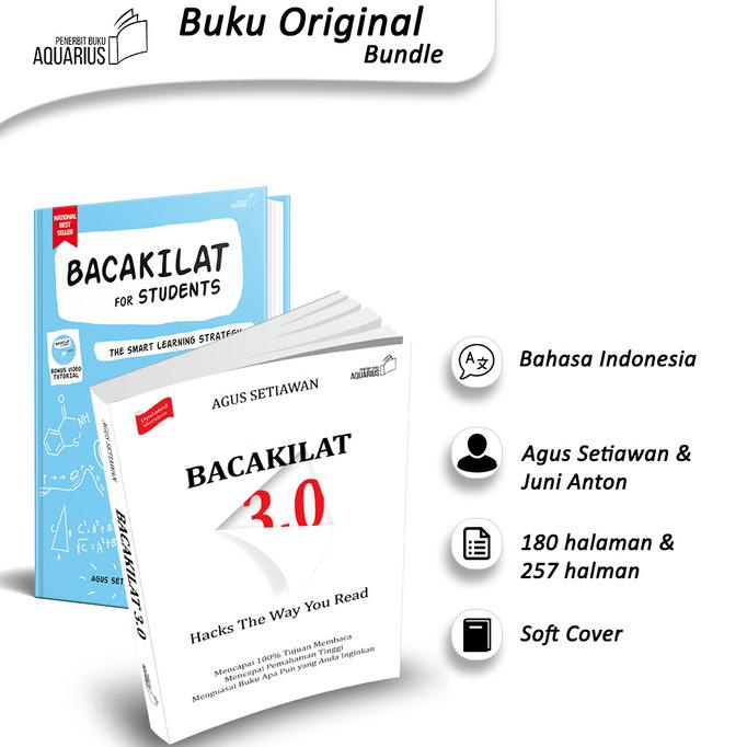 

Buku Bacakilat 3.0 dan Bacakilat For Students
