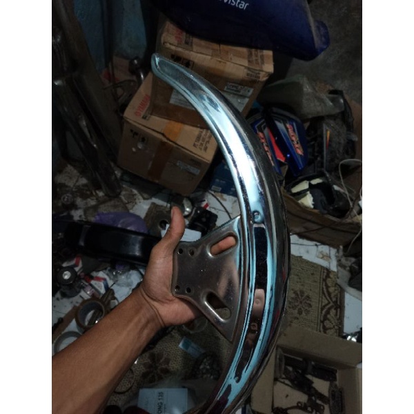 SPAKBOR DEPAN F2 RX KING COBRA CROM RX K SLEBOR DEPAN KROM CROM F2 ORIGINAL RXK SPAKBOR DEPAN RX KIN